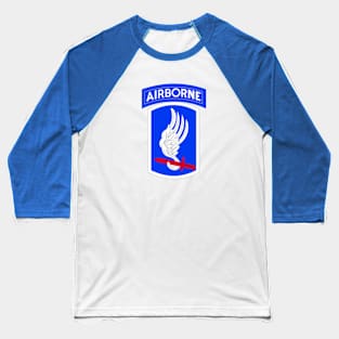 173rd Airborne Brigade Shoulder Patch Baseball T-Shirt